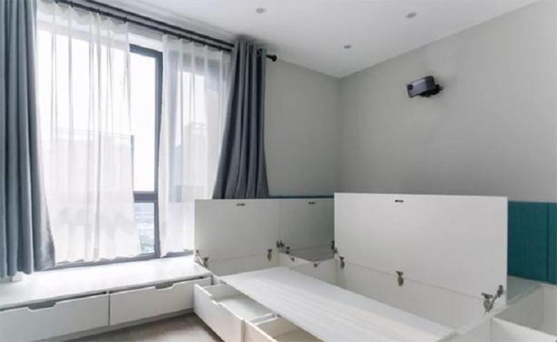 小户型卧室折叠餐桌,折叠餐桌布置卧室