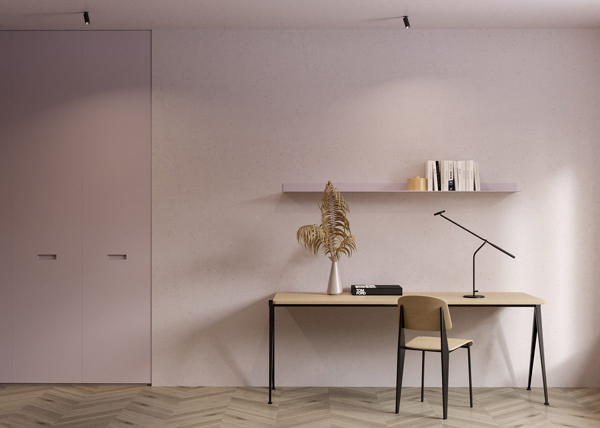 色彩质感强的室内设计,色彩主义室内设计