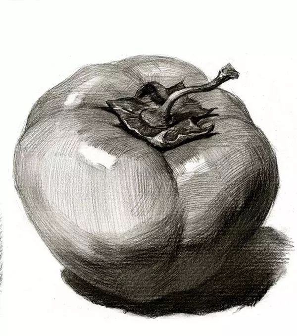 素描静物骷髅步骤,素描静物苹果步骤