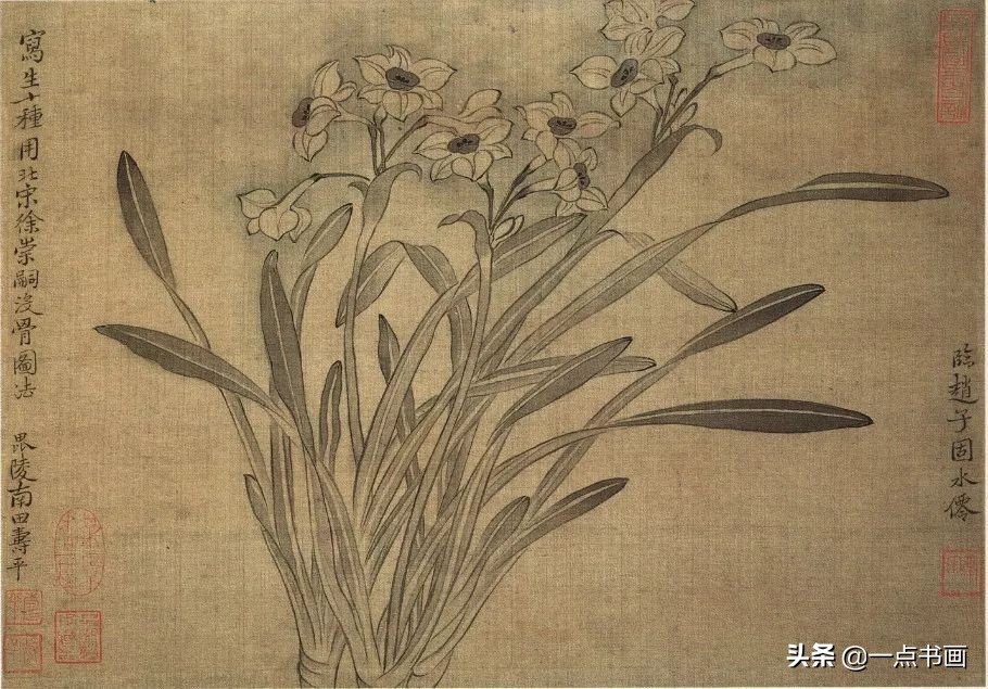 清代画家沈振麟花鸟动物作品欣赏,清代名家山水工笔画作品欣赏