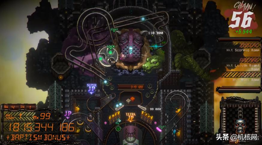 《DemonsTilt》:3A大作玩累了,不如玩玩弹珠台来调剂调剂