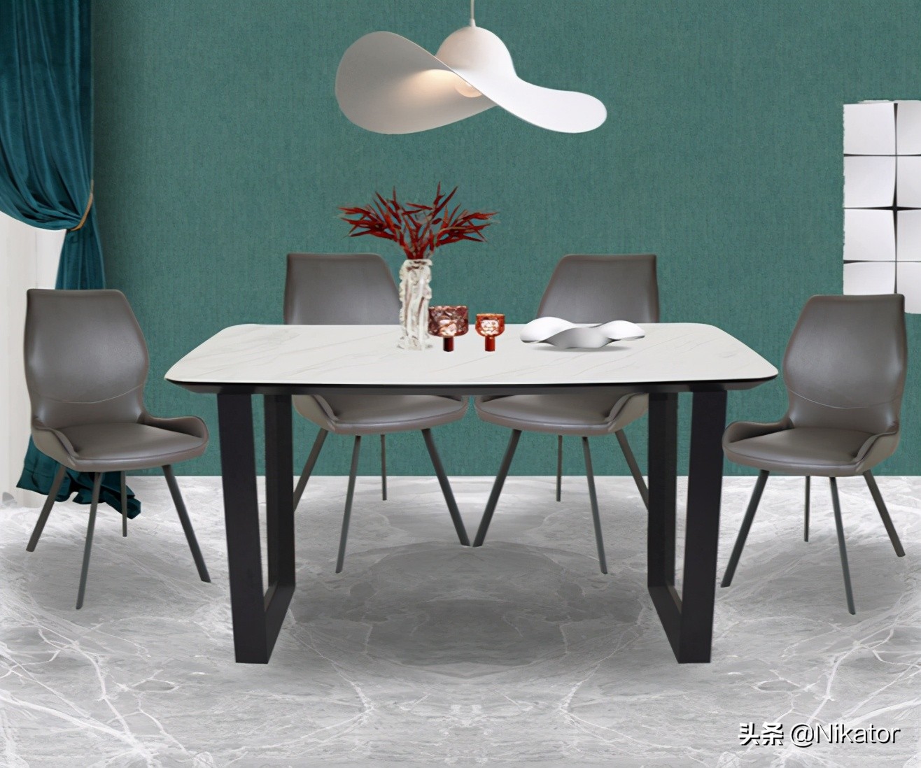 中式餐桌圆的好还是方的好,小客厅适合方餐桌还是圆餐桌