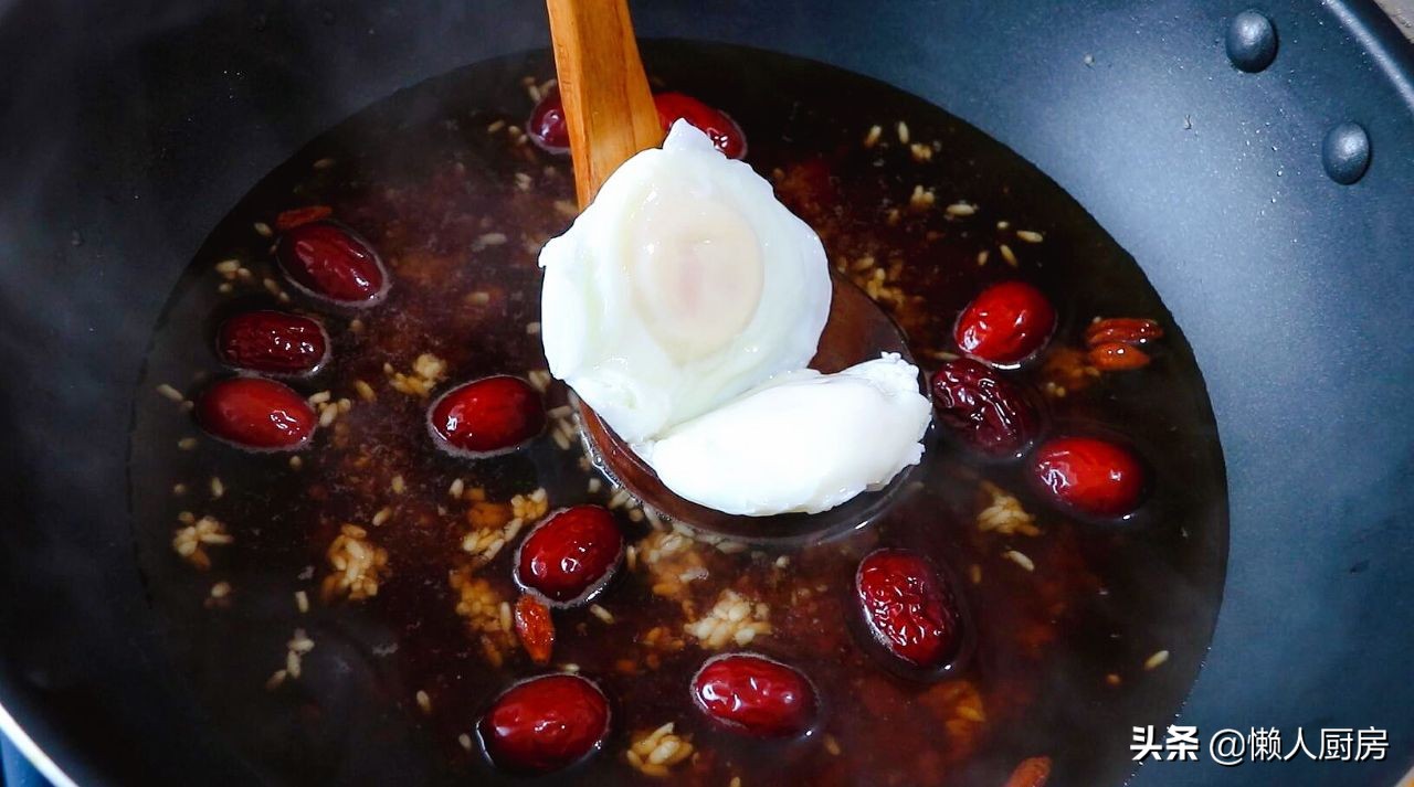 正宗甜酒煮鸡蛋的做法窍门,桂花酒酿水煮鸡蛋的做法