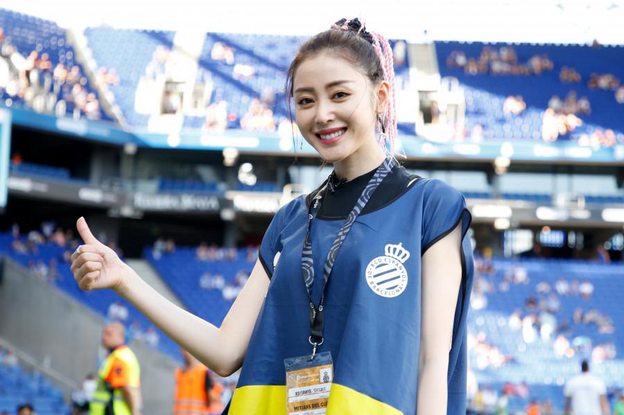 张天爱助力西甲,张天爱足球