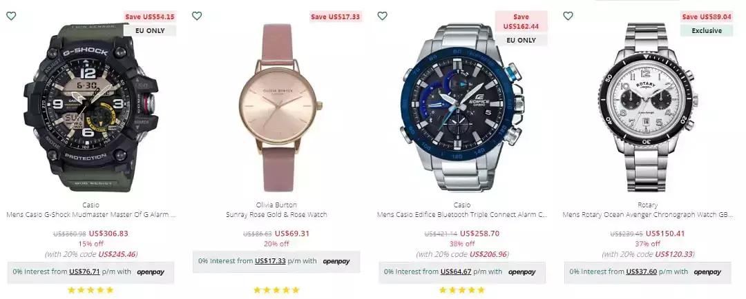 英国手表折扣,英国大牌手表