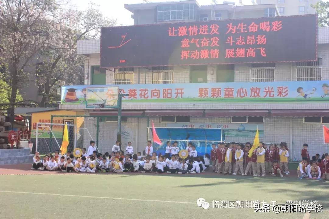 朝阳路小学举行运动会,临渭区趣味运动会