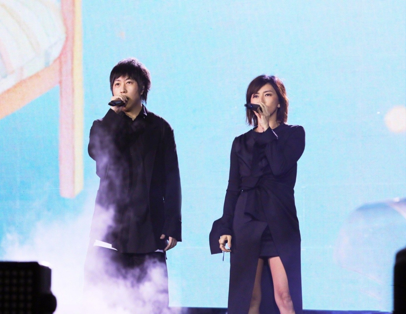 天团天后孙燕姿助阵五月天演唱会,孙燕姿明日之星