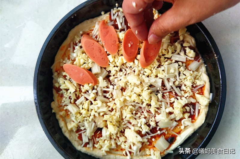 孩子想吃披萨怎么做才好吃,小孩爱吃披萨怎么做