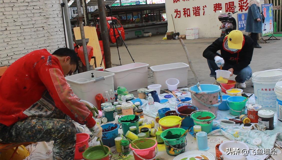 墙绘怎么画平整图片,墙绘怎样画写意