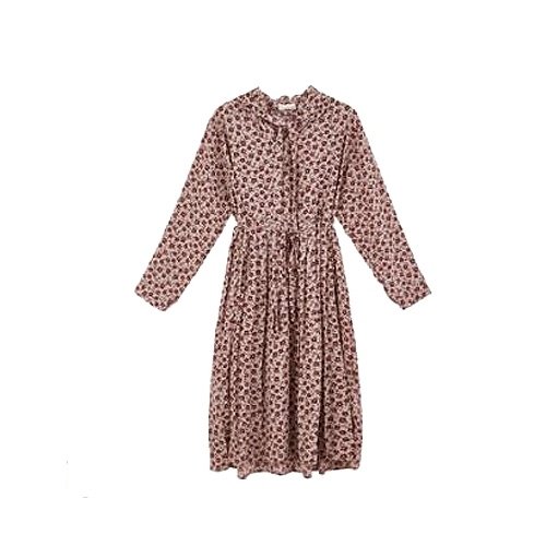 碎花裙也太适合春天了,春天穿什么颜色的碎花裙好看呢