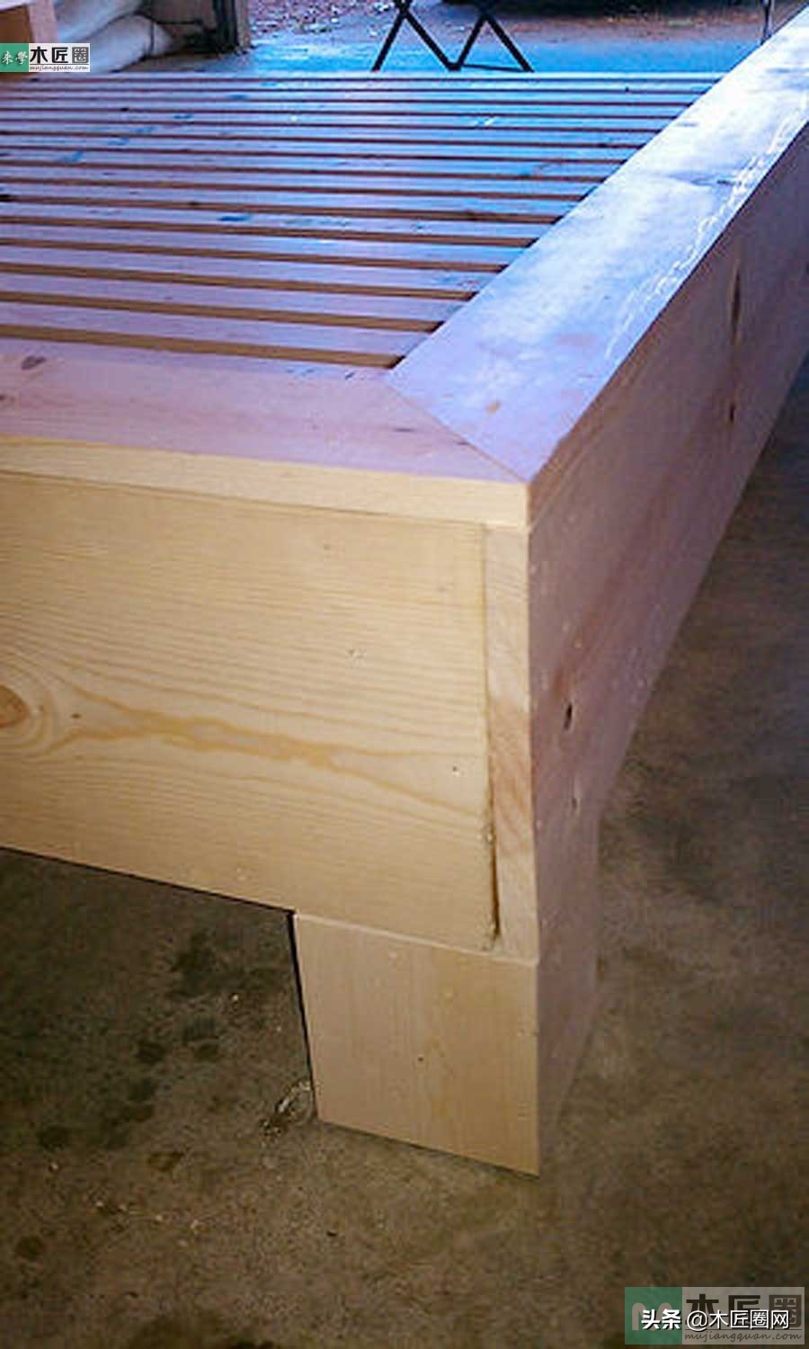 diy实木床的制作方法,家具制作手工diy纸箱