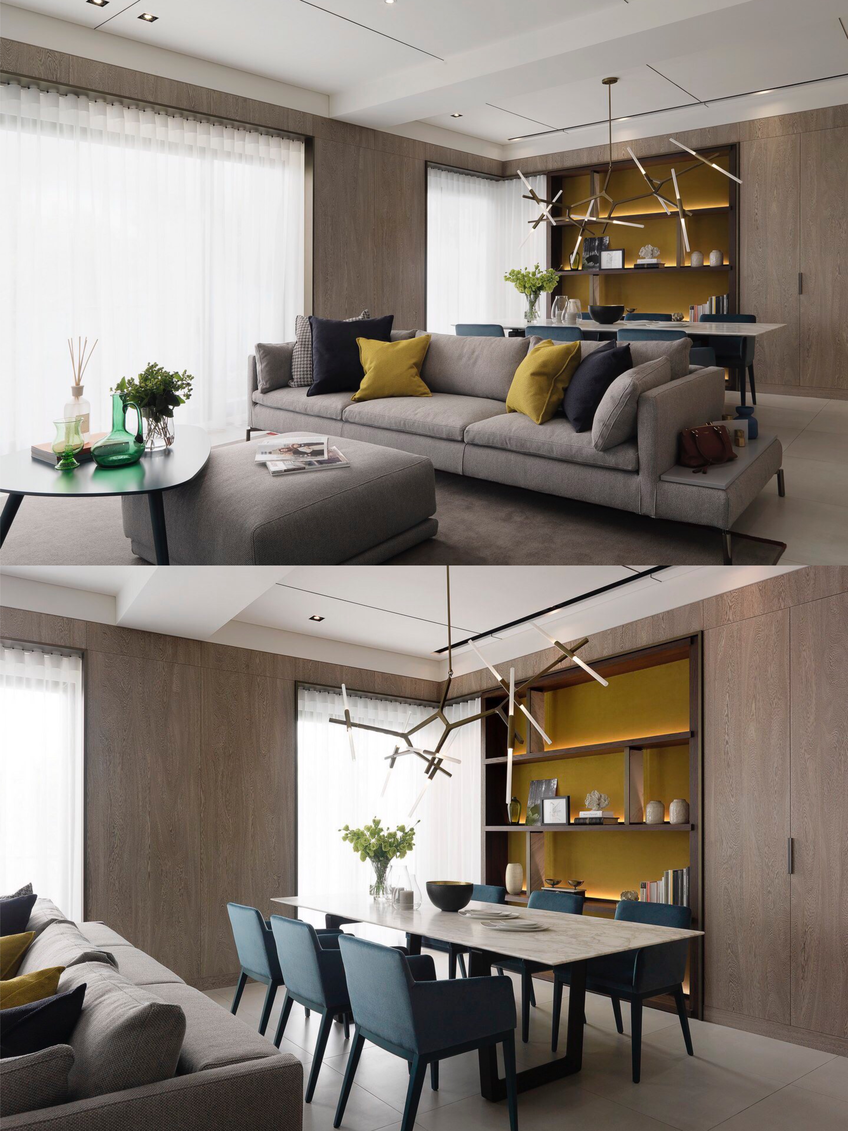 不靠墙的沙发哪种好看,房子沙发不靠墙怎么装修图片