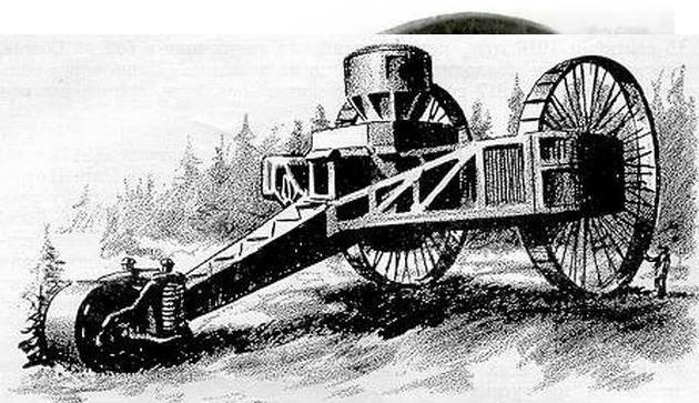 苏俄黑科技：3层楼高的巨型坦克和核动力无限续航坦克