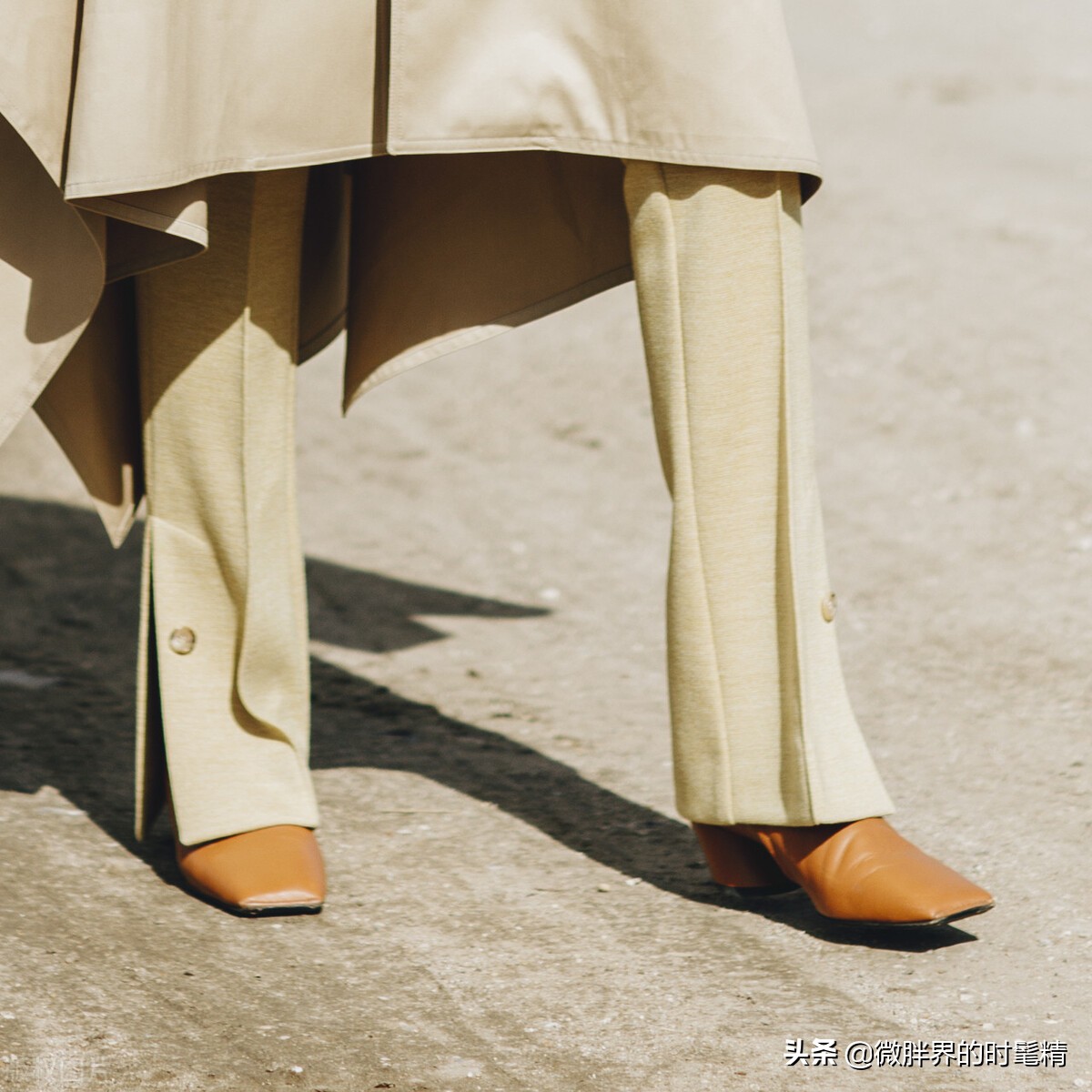 以前看不上的鞋,今年流行什么样的方跟鞋