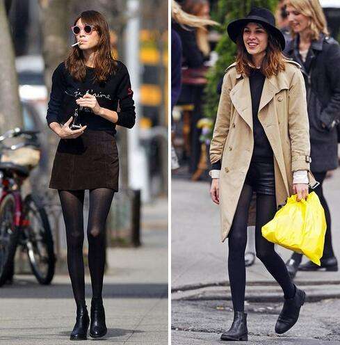 小短腿穿什么短靴显腿长,小粗腿显瘦的短靴