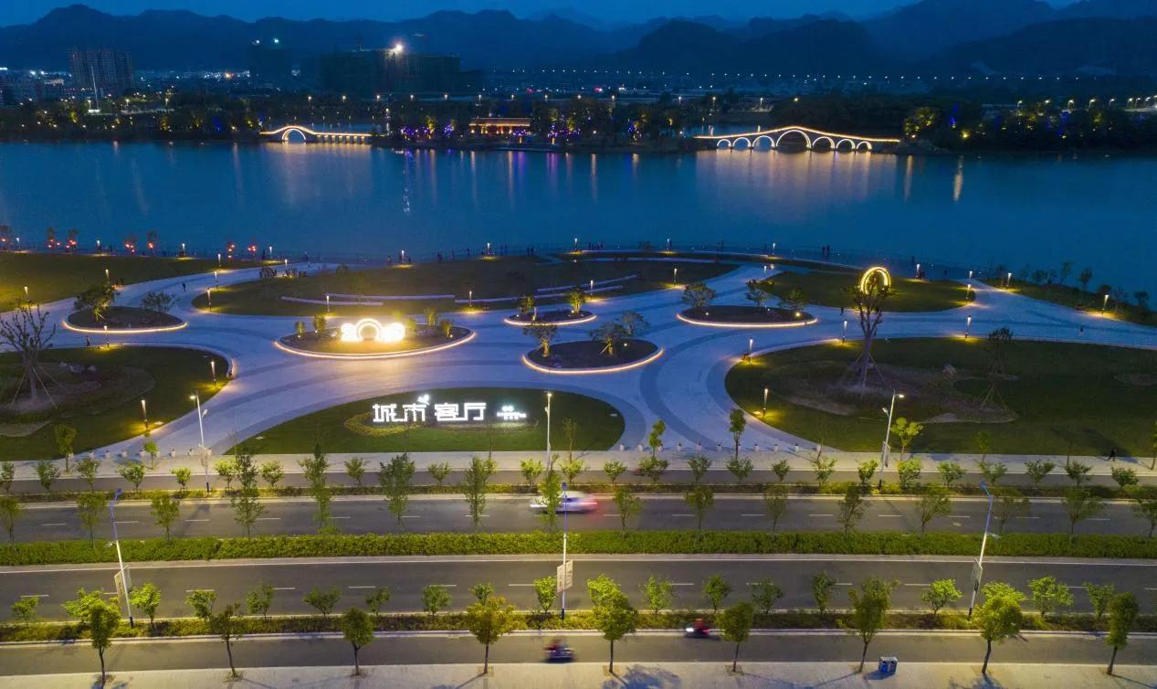 天台始丰街道最新规划,天台始丰湖改造