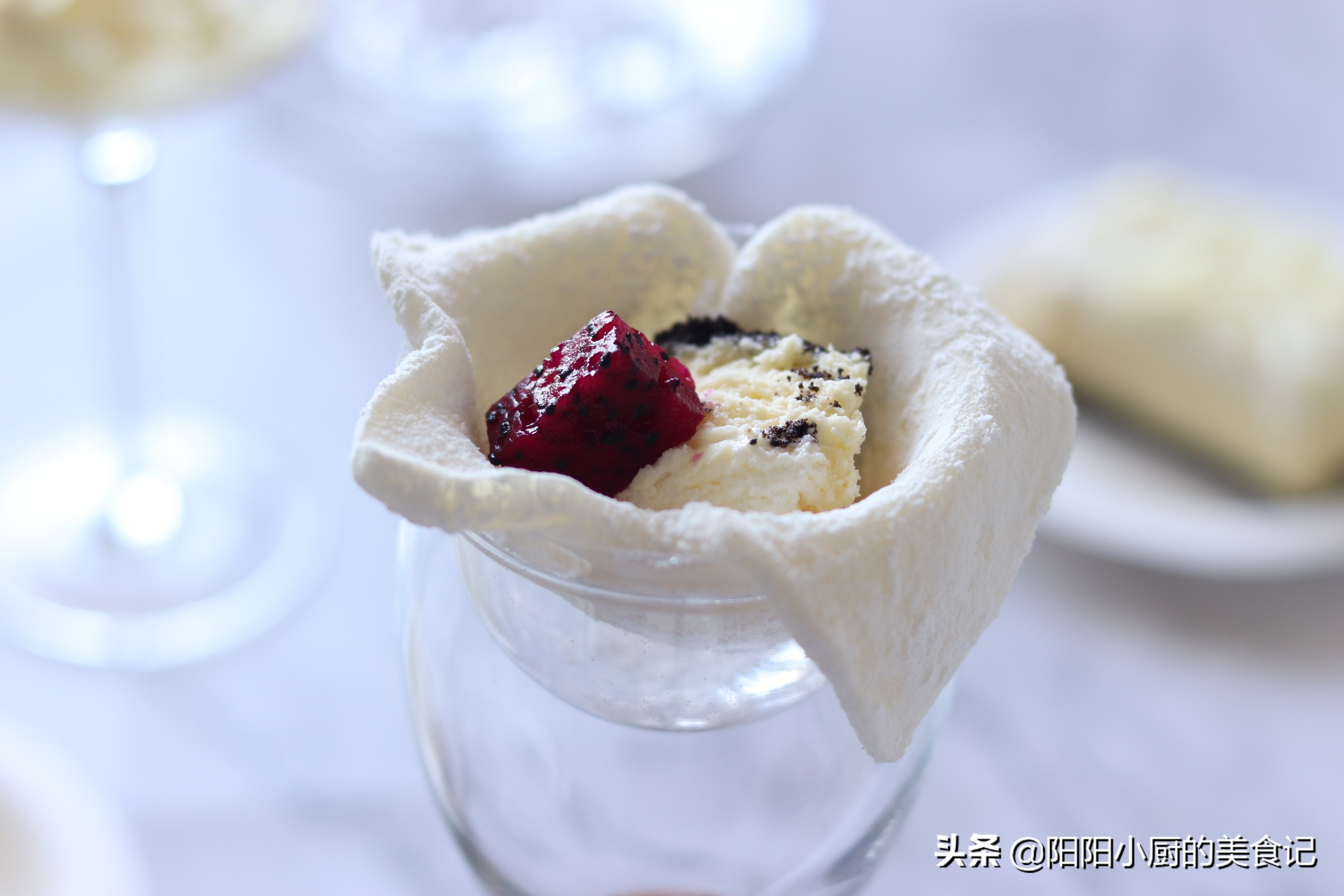 懒人版雪媚娘做法无需淡奶油榴莲,吃剩的蛋糕怎么做冰淇淋