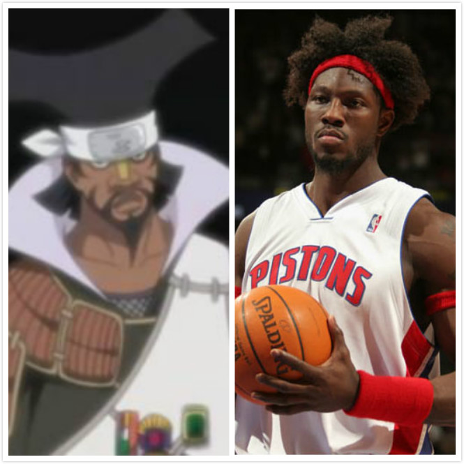 火影忍者中那些撞脸的人物，雷影绝对是被忍术耽误了的篮球明星