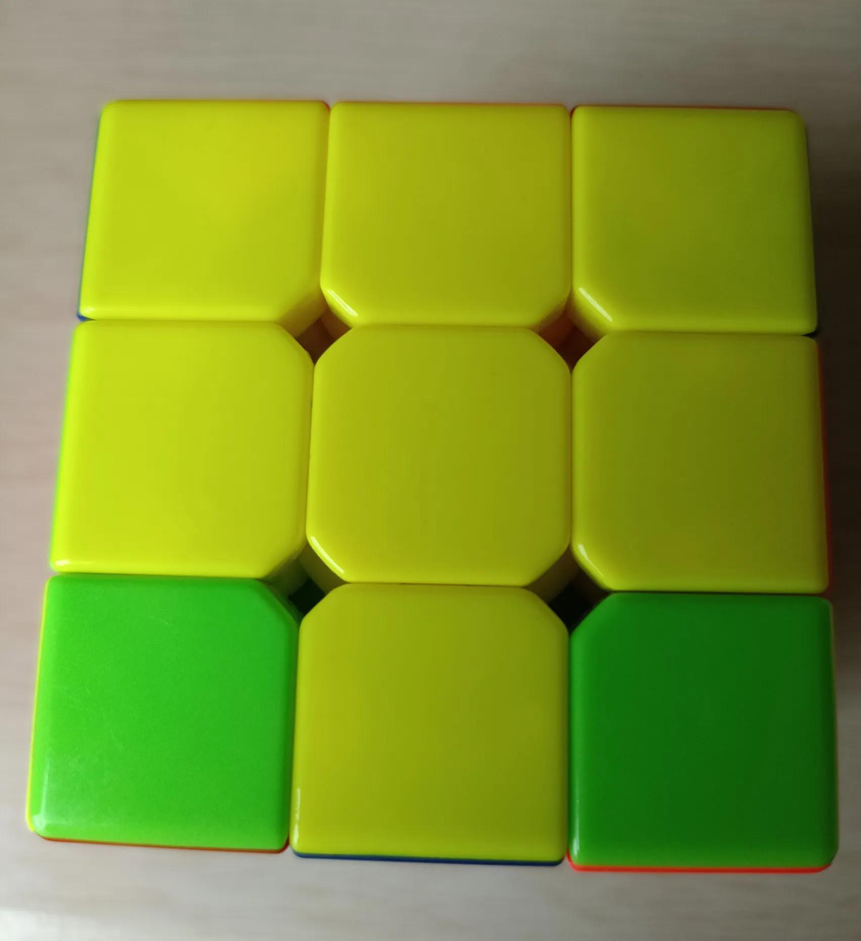 记录儿子第一次三阶魔方复原成功,金字塔三阶魔方复原方法