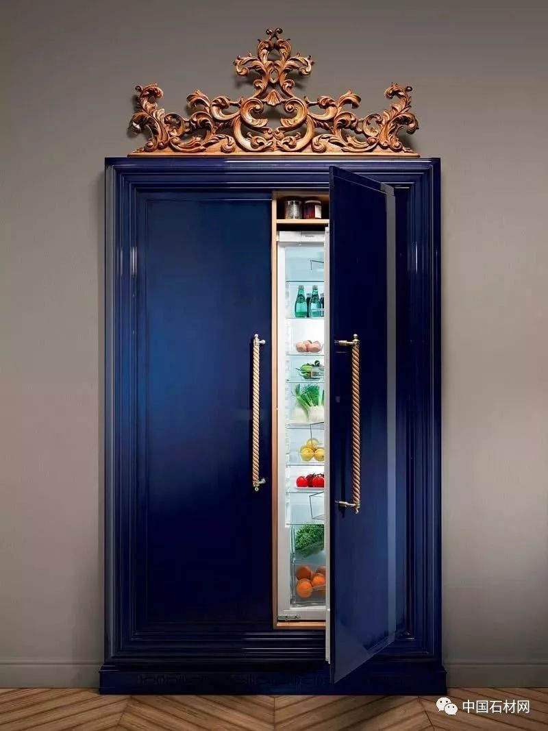 大理石设计厨房,厨房大理石极简风格