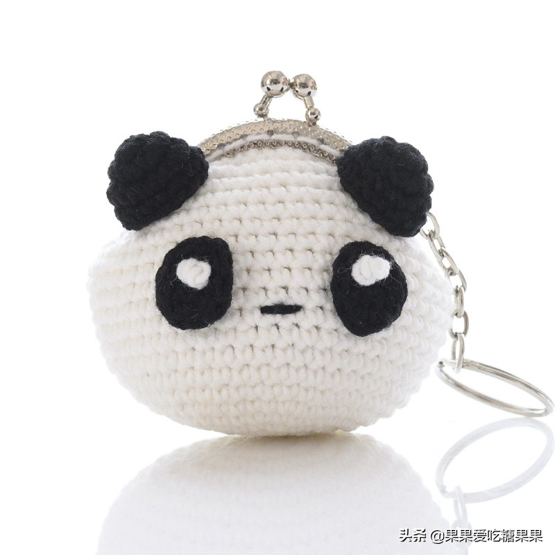 让人爱不释手的手工编织零钱包，迷你卡通造型口金包，附图解教程