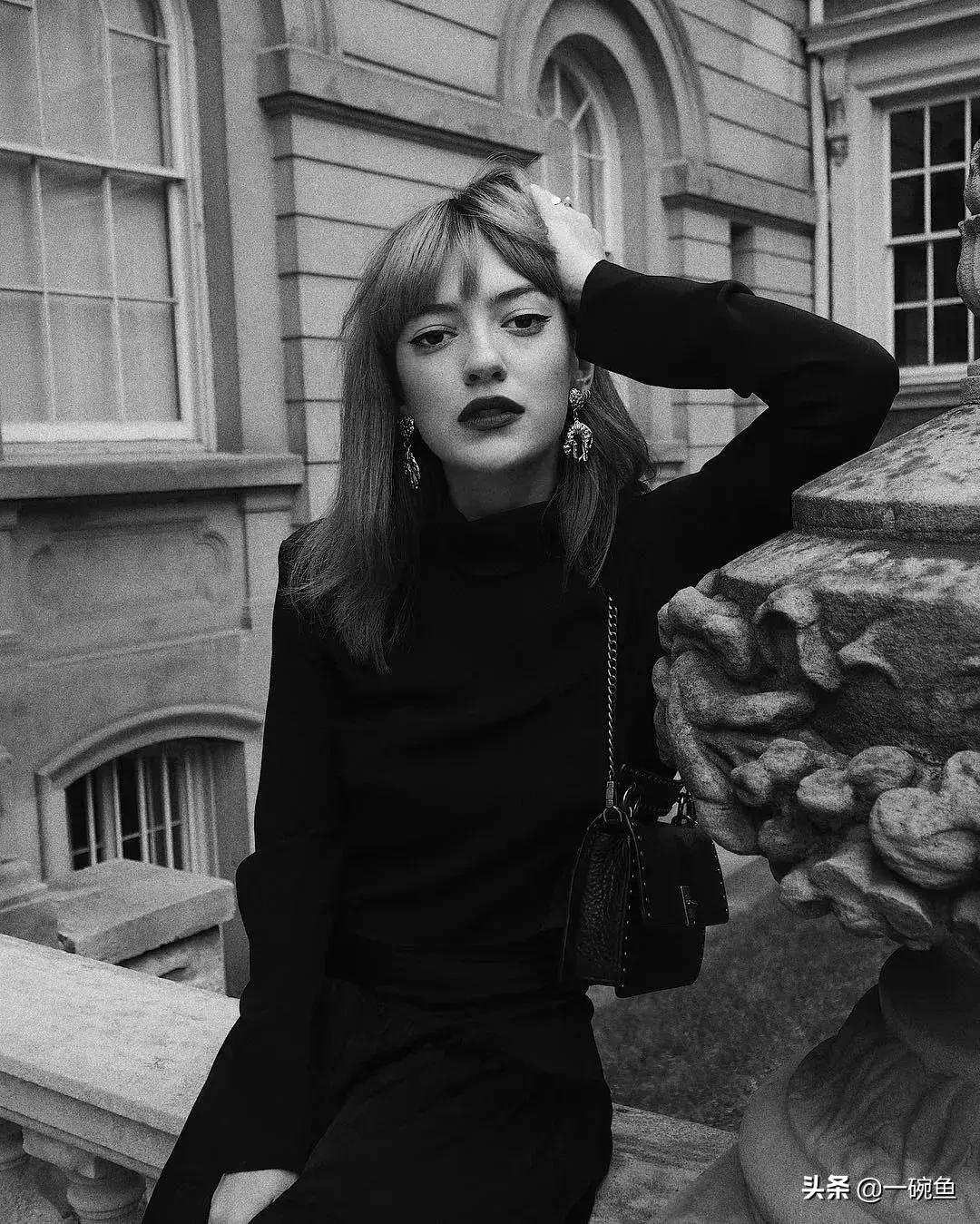 高领卫衣穿搭,高领潮服卫衣