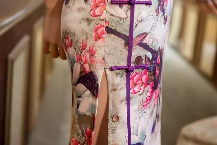 女性身材雕塑作品,温婉的旗袍造型