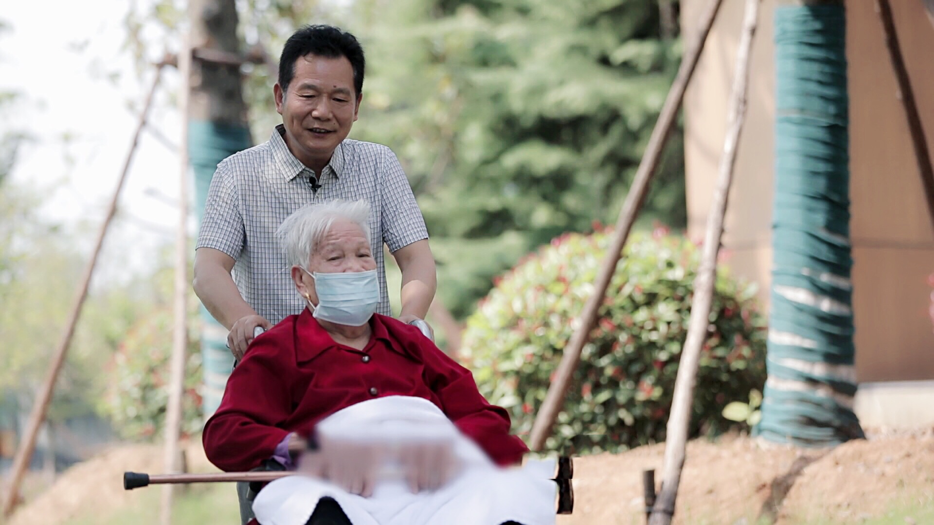 一对感人母子的故事,一对母子的民间故事