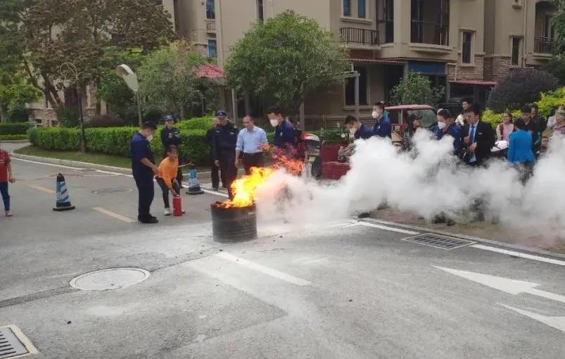 警钟长鸣防患未“燃”|碧桂园服务福建区域开展消防综合演习