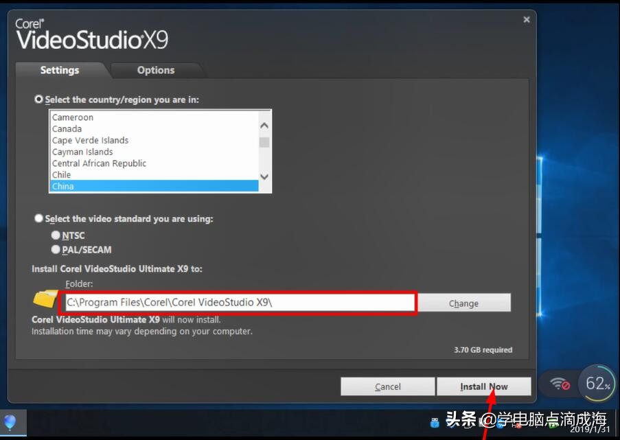 会声会影x9如何导出视频,会声会影x9如何调整显屏比例