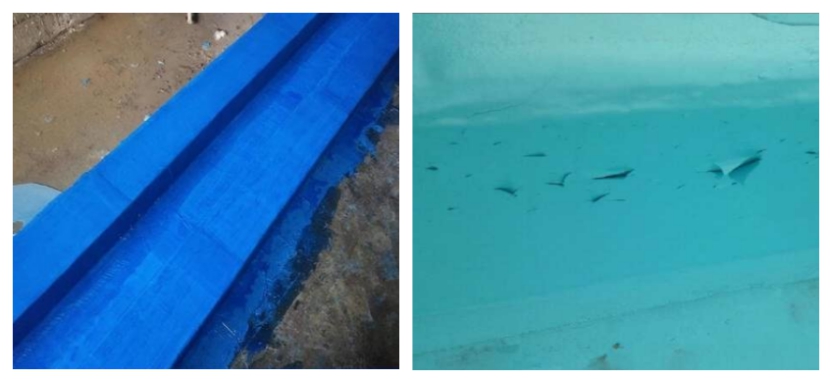 喷涂件脱层起泡原因,喷涂聚脲涂层室外使用寿命