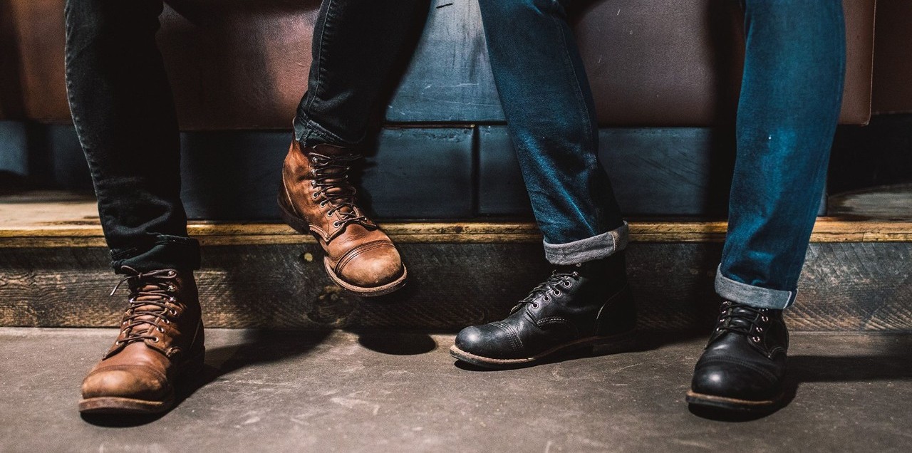 redwing红翼靴推荐,复古靴白色