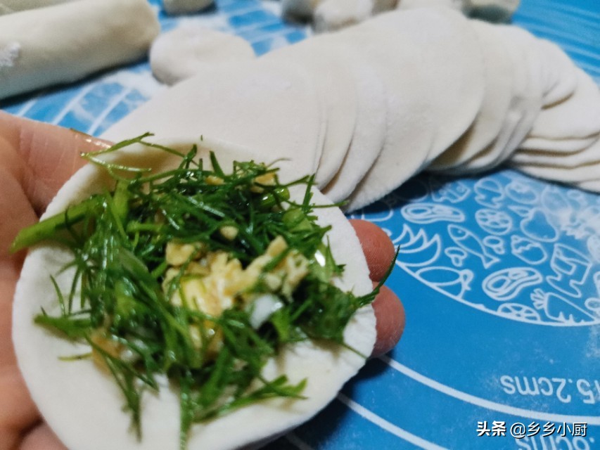 大厨做茴香鸡蛋饺子做法,5块钱的饺子用什么做的