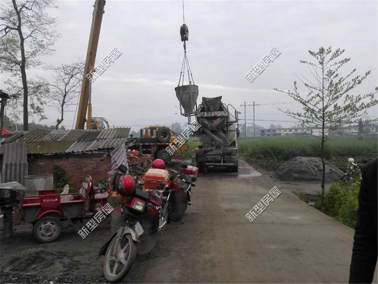 混凝土强度不同配合比相同吗,建房混凝土什么比例最坚固