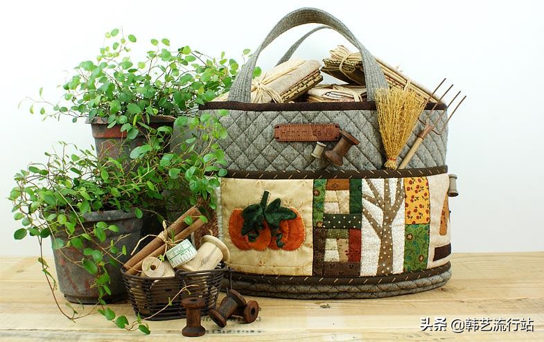 美丽的布艺包袋,精致的布艺包袋