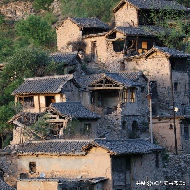 盂县大汖古村最近视频,盂县大汖古村落