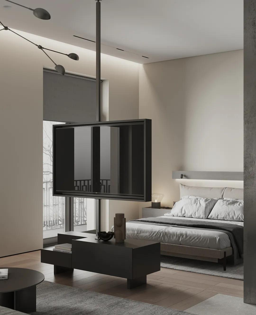 极简高级灰卧室,极简主义的极致生活完整版