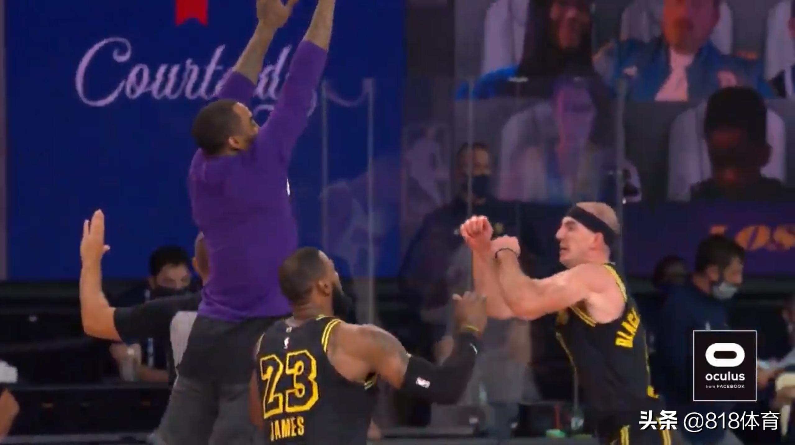 jr五大囧界外三分,卡鲁索暴扣吓坏老詹中文