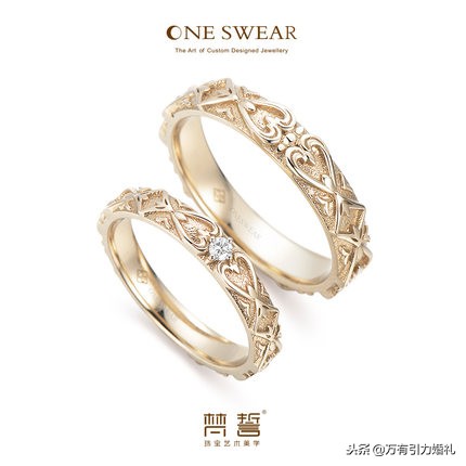 高品质婚戒系列流行款式,小众奢华婚戒