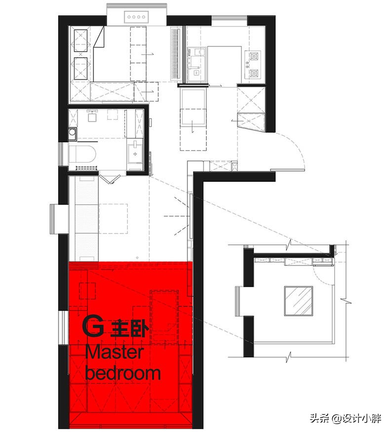 上海不到34㎡的老公房，“翠玲珑”设计，竟容纳祖孙三代五口人