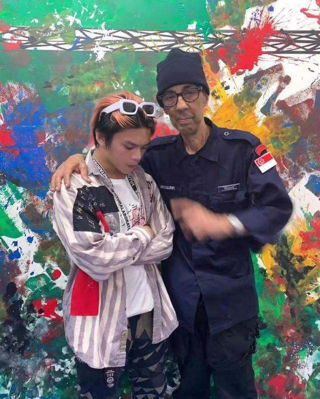 virgilabloh和侃爷谁成就高,virgilabloh与侃爷拥抱