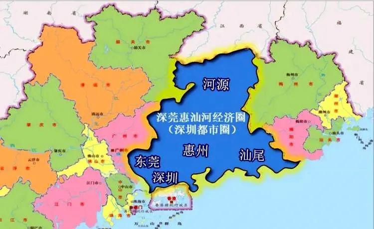 河源市经济转型,河源市真的划入深圳都市圈吗