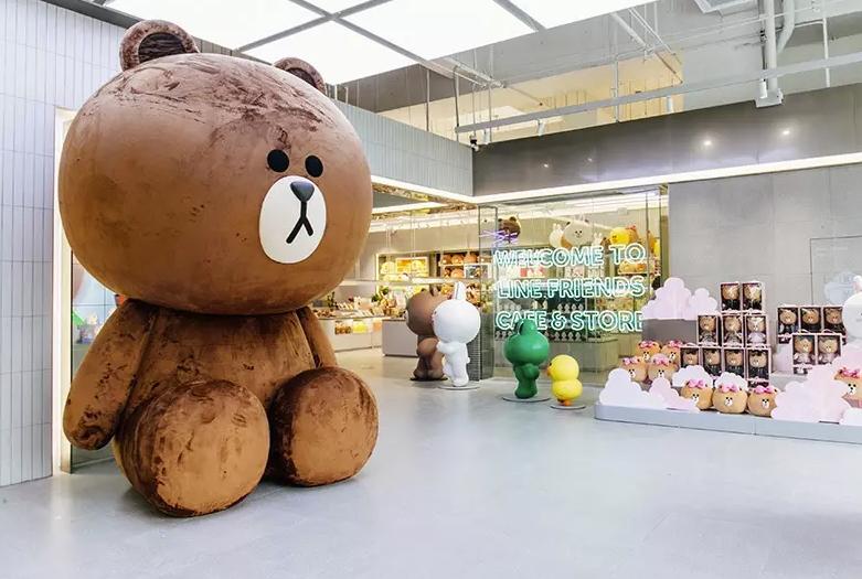 line friends在中国开的第一家店 (line friends中国有几家)