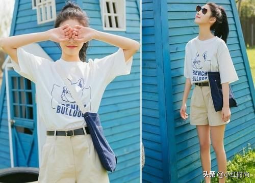 动物印花t恤,一款减龄又显瘦的t恤