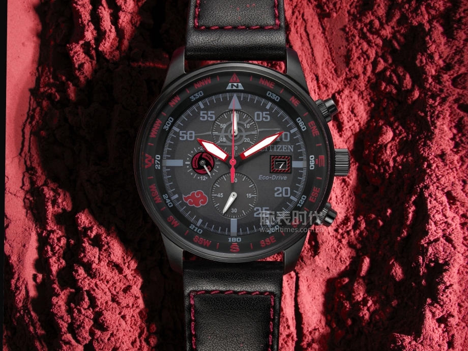 西铁城限量款腕表,西铁城火影联名款手表测评