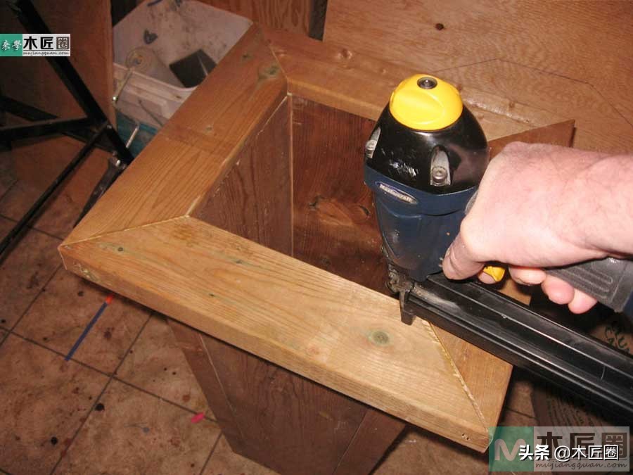 自制花盆架,手工花盆怎么装饰