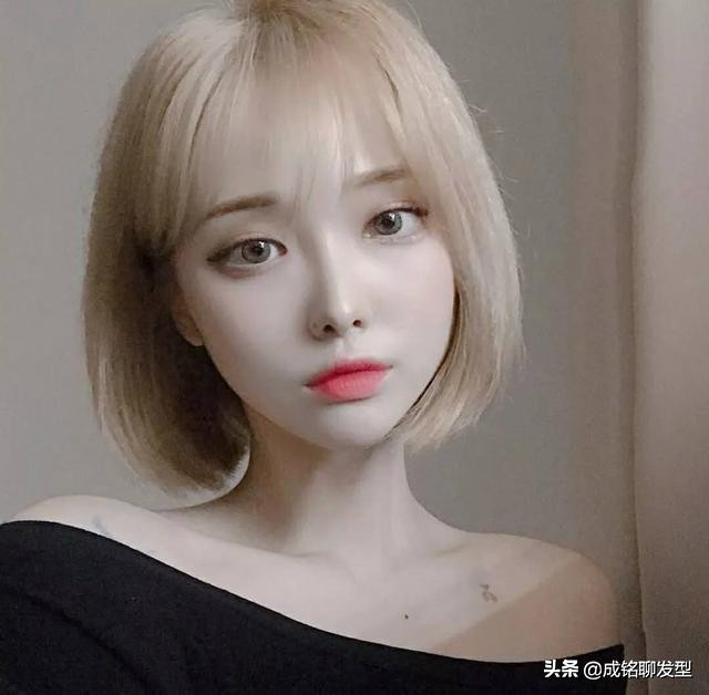 染发当下流行的发色,今年染发的几款好看发色