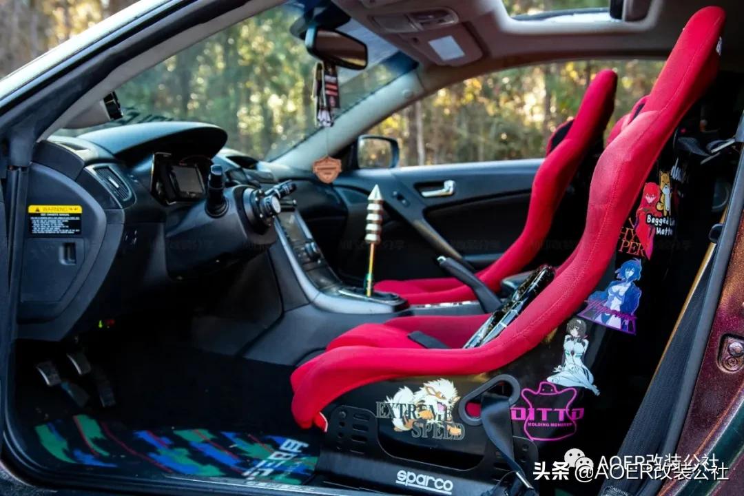 现代劳恩斯酷派2.0t爆改,现代劳恩斯酷派改装图片大全