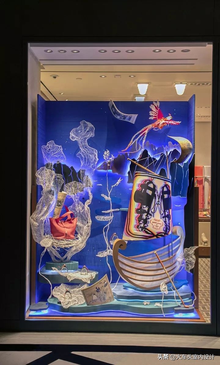 爱马仕2023橱窗设计最新款,爱马仕2022橱窗设计效果图