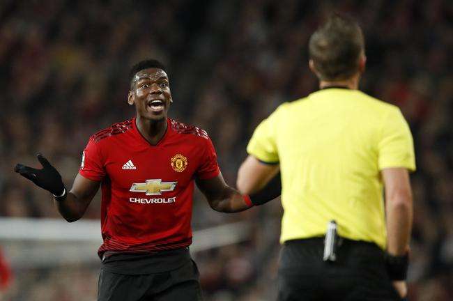 卢卡库和博格巴在曼联打巴黎哪场,博格巴替补出场拯救曼联下场